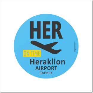 Heraklion Posters and Art